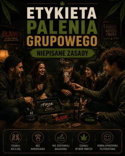 Etykieta palenia grupowego – niepisane zasady